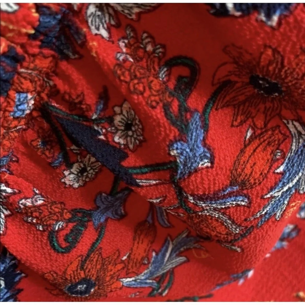 One Shoulder Floral Dress Small - Picture 3 of 3